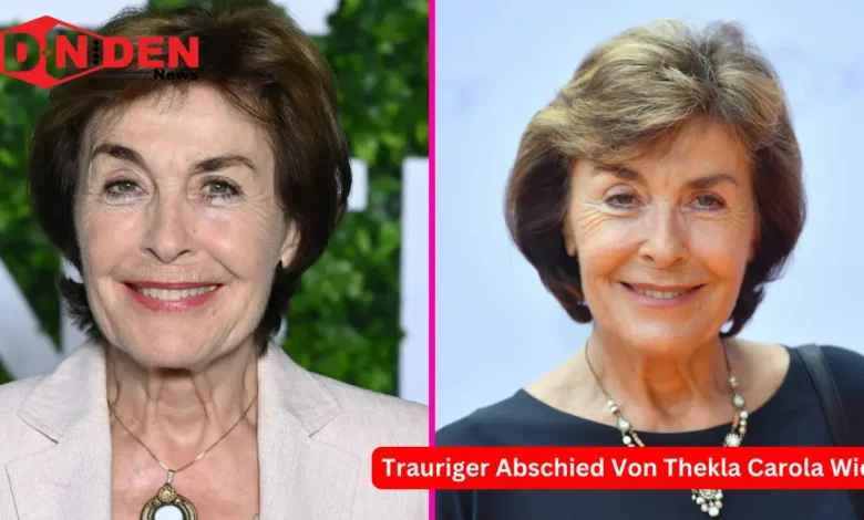 trauriger abschied von thekla carola wied