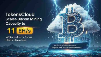 TokensCloud skaliert Bitcoin-Mining-Kapazität
